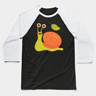 snail Baseball T-Shirt